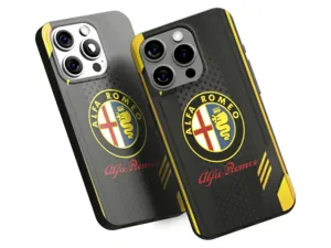 Alfa Romeo Coque Silicone Smartphone Look Standard Classique